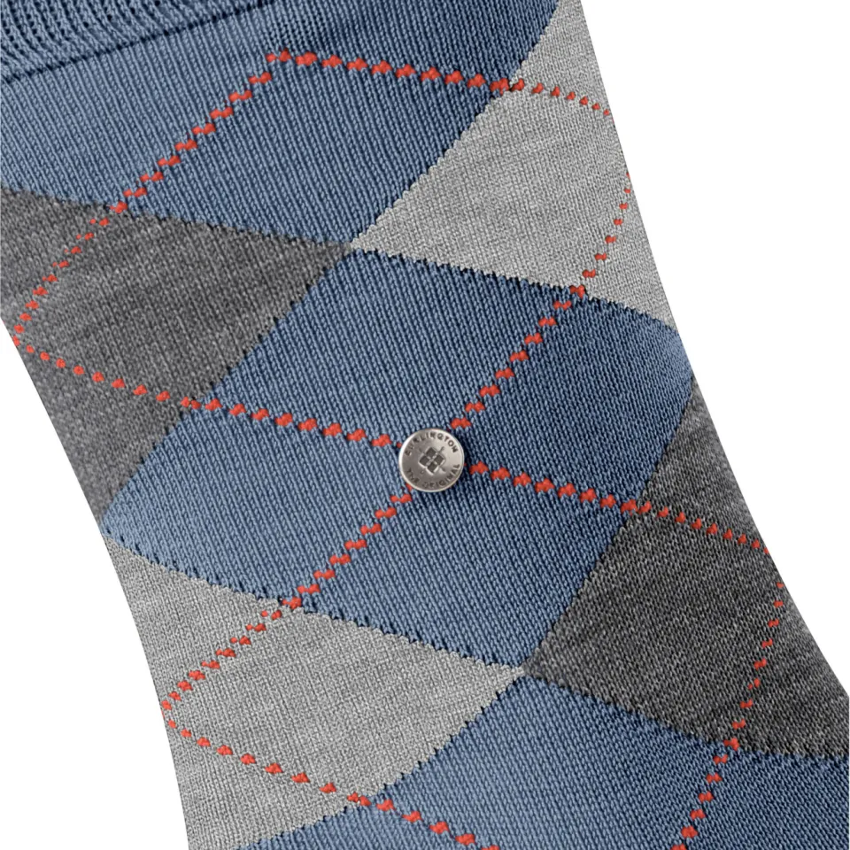Burlington Manchester sokken blauw, foto 5