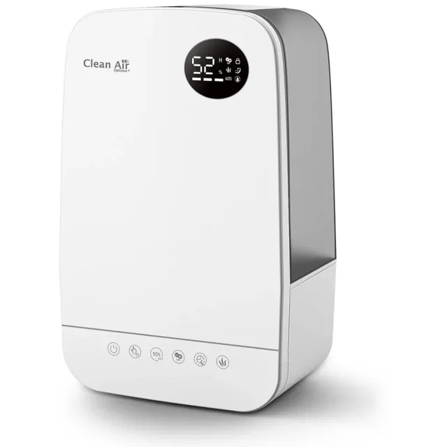 Clean Air Optima CA-606 luchtbevochtiger wit wit-zwart