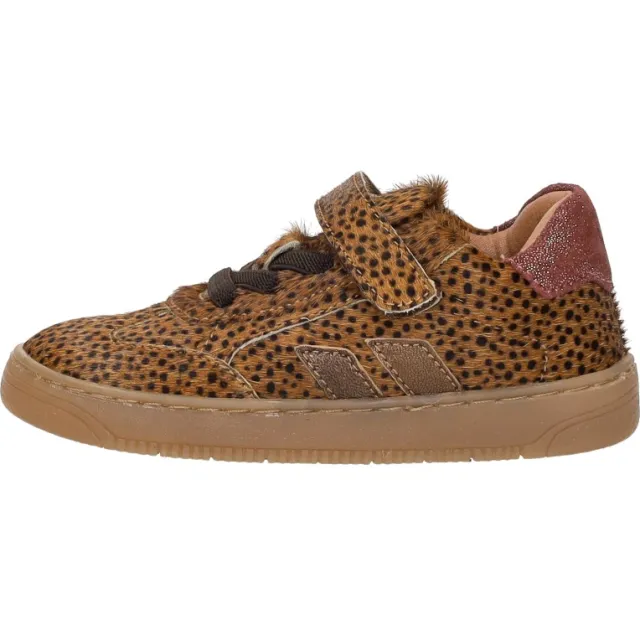 Keq lage sneakers cognac, foto 2