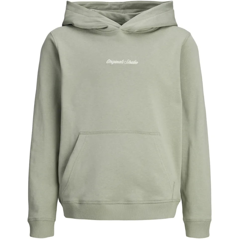 Jack & Jones JUNIOR hoodie lichtgroen, foto 2