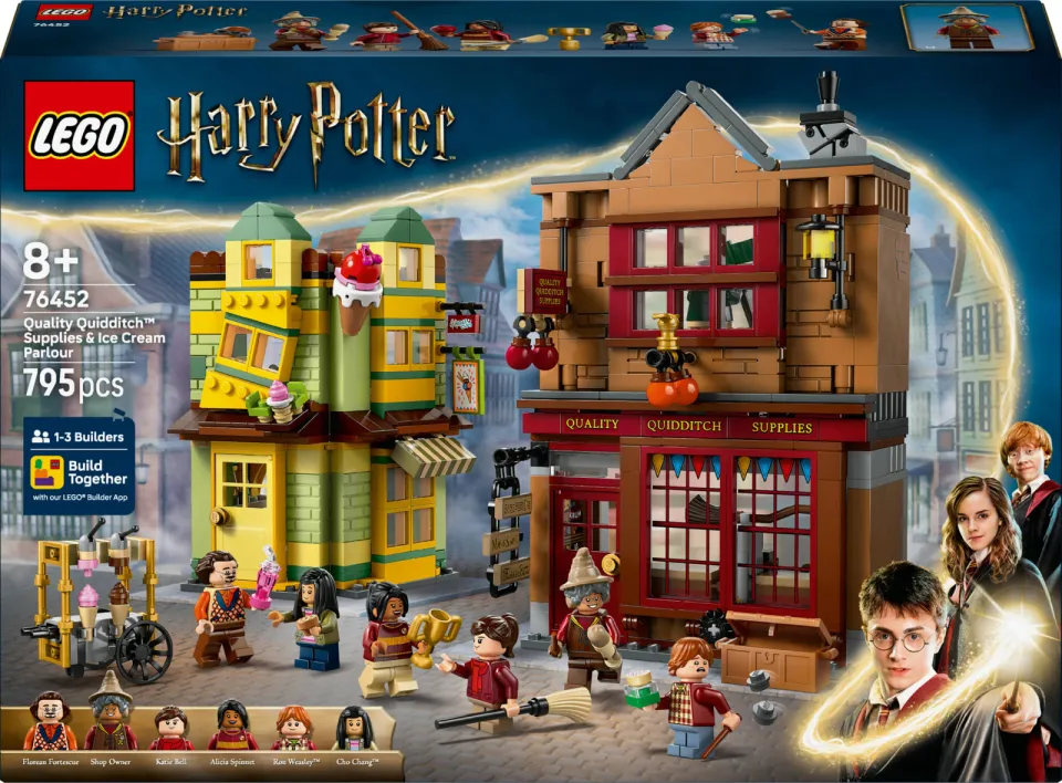 Lego Harry Potter Zwik & Zwachtels Zwerkbalpaleis en IJssalon 76452, foto 6