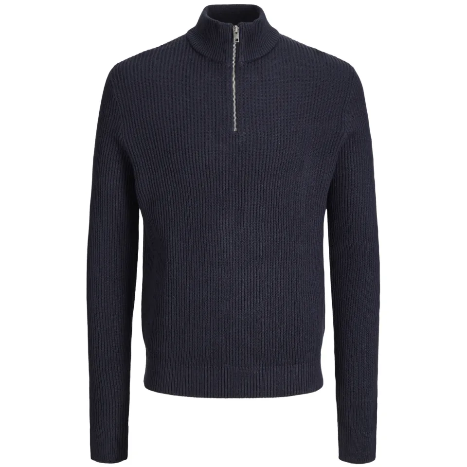 Jack & Jones JUNIOR JJPANNEL gebreide schipperstrui - donkerblauw, foto 2