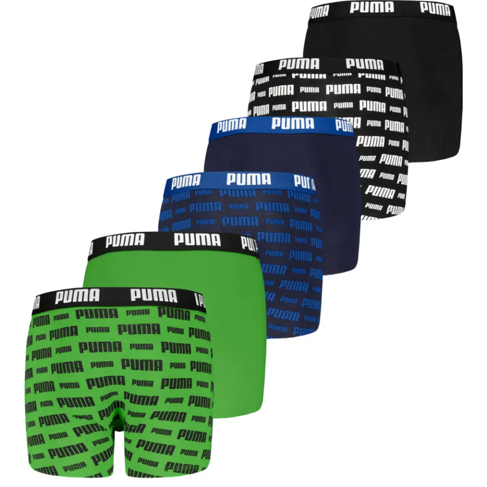 Puma boxershorts groen blauw zwart, foto 2