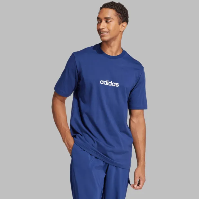Adidas Sportswear regular T-shirt blauw, foto 2