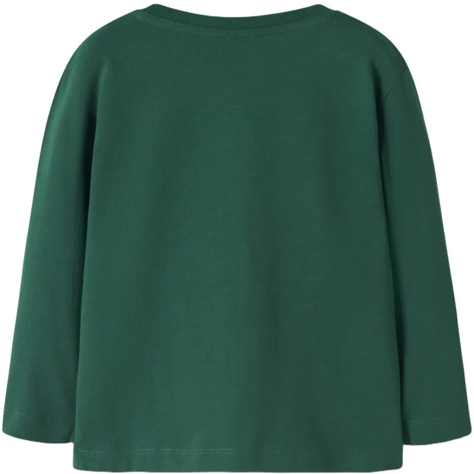 NAME IT MINI longsleeve groen met print, foto 2