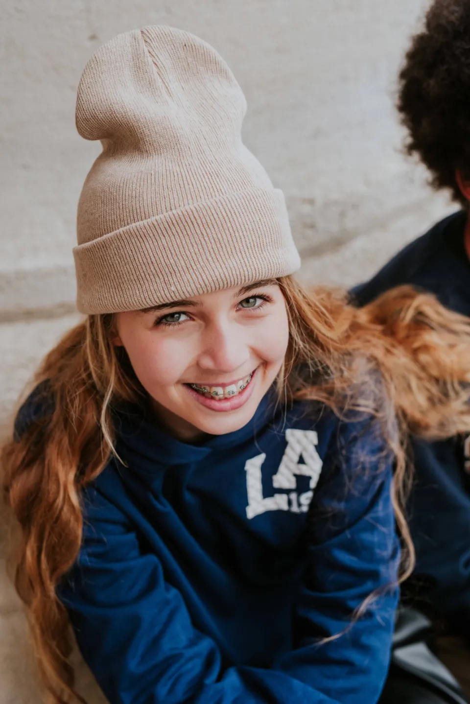 No Way Monday oversized hoodie met backprint - donkerblauw, foto 5