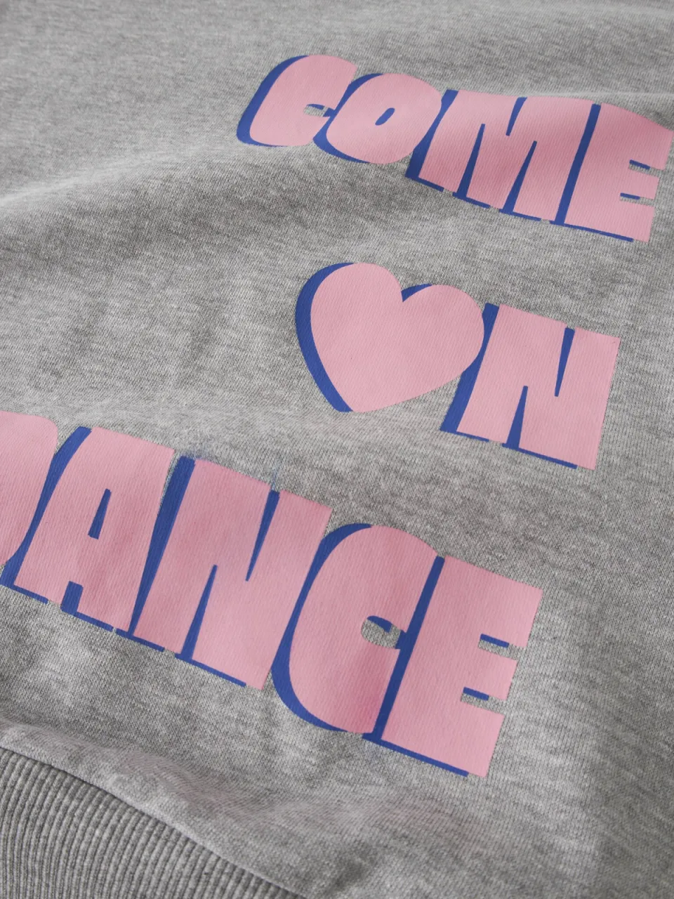 NAME IT KIDS rechtvallende sweater met tekstprint - grijs, foto 4