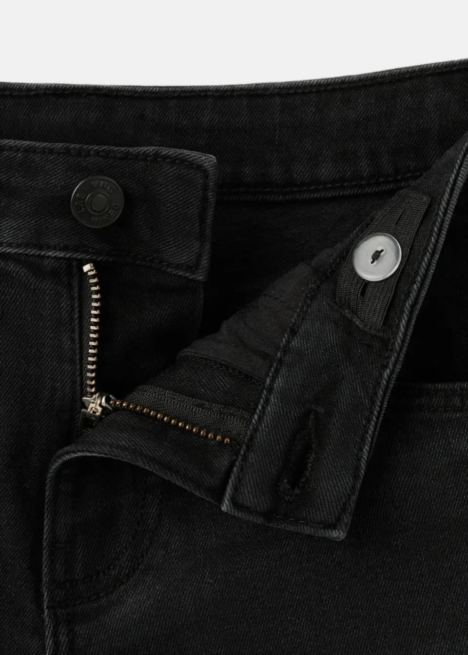 Mango Kids short black denim, foto 3