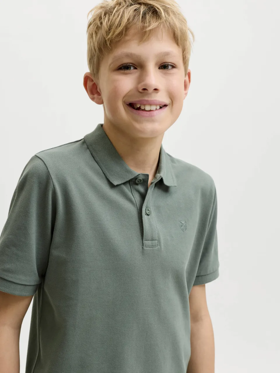 Jack & Jones JUNIOR polo groen, foto 3
