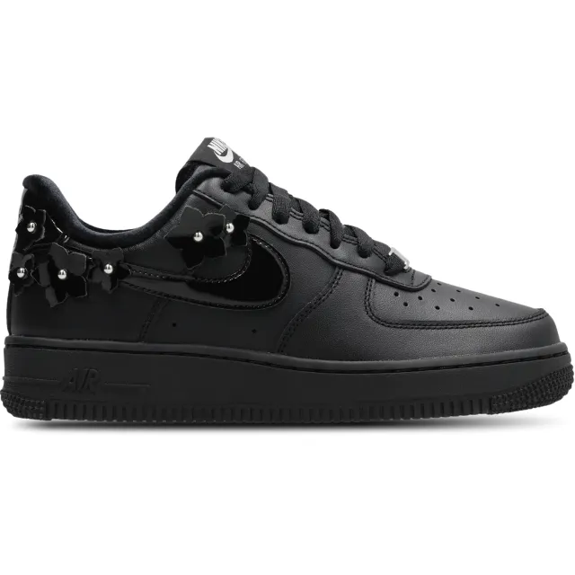Nike Air Force Sneakers Dames - Zwart - Leer
