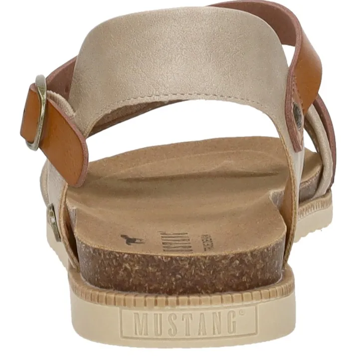 Mustang sandalen beige, foto 4