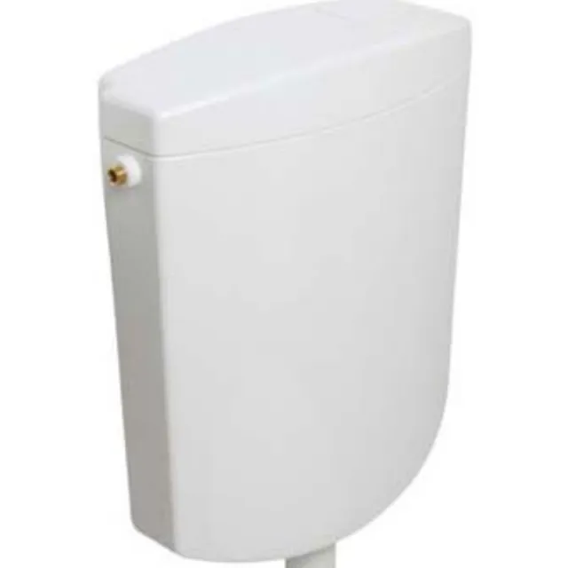 Plieger Reservoir Laaghangend Plieger Ruhr Dual Flush 3,5-6/9L Instelbaar Wit Wit Chroom