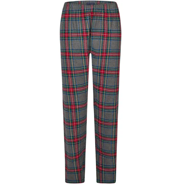 Happy Shorts Pyjama met reverskraag, model 'XMAS' steengrijs, foto 2