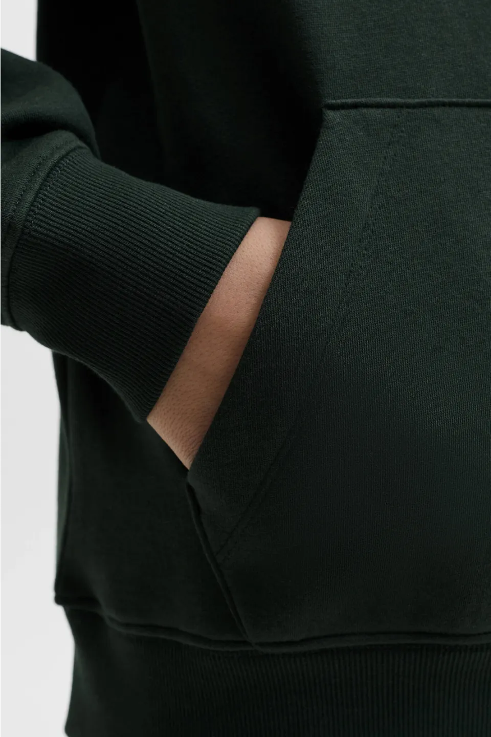 Jack & Jones JUNIOR hoodie - donkergroen, foto 6