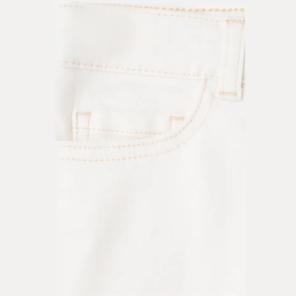 Mango jeansshorts wit, foto 4