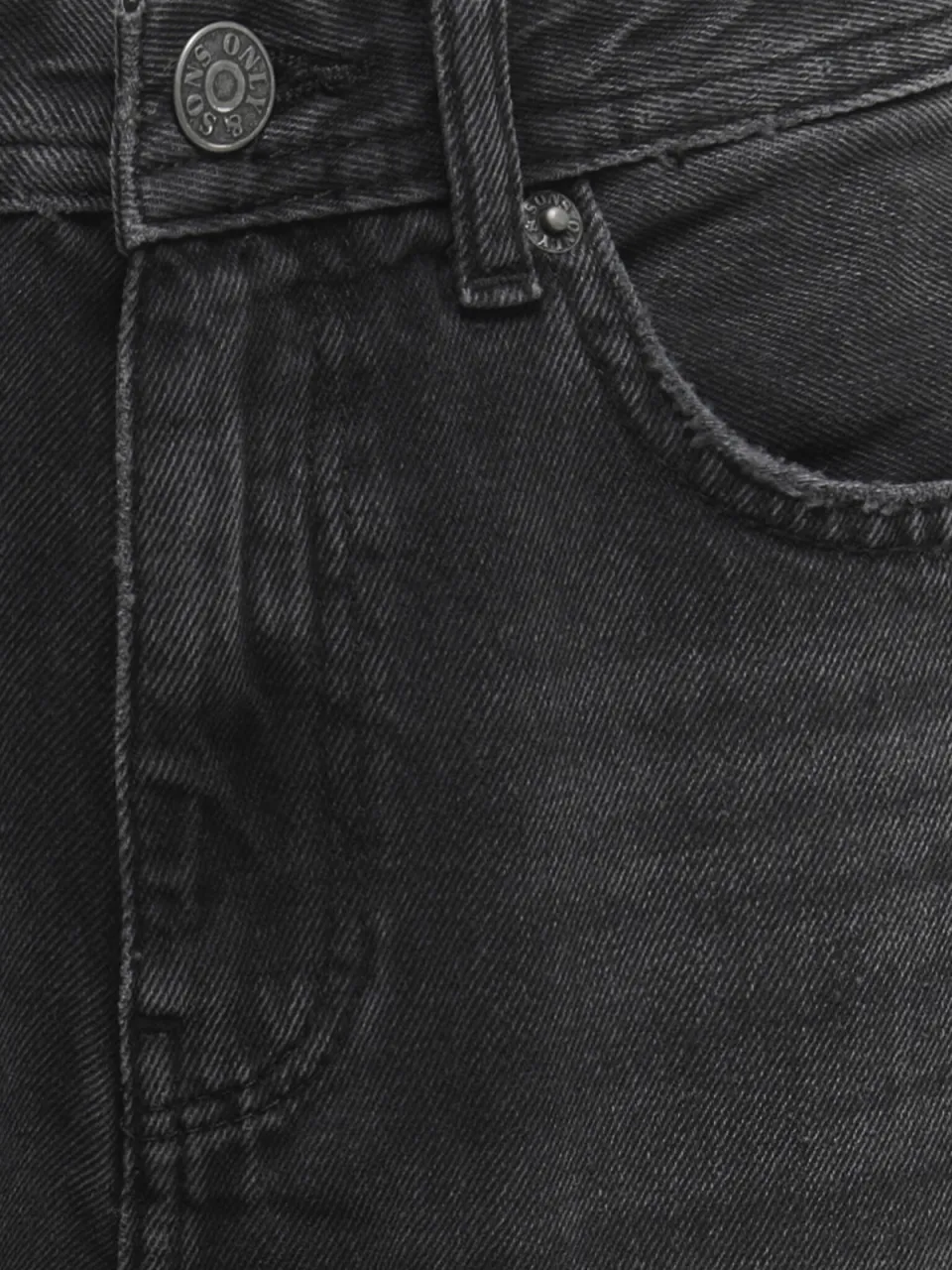 Only & Sons JUNIOR OSJFADE loose fit jeans - zwart, foto 2