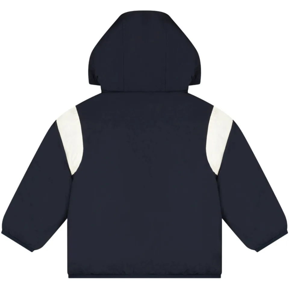 Babyface winterjas donkerblauw donkerblauw/wit/groen, foto 3
