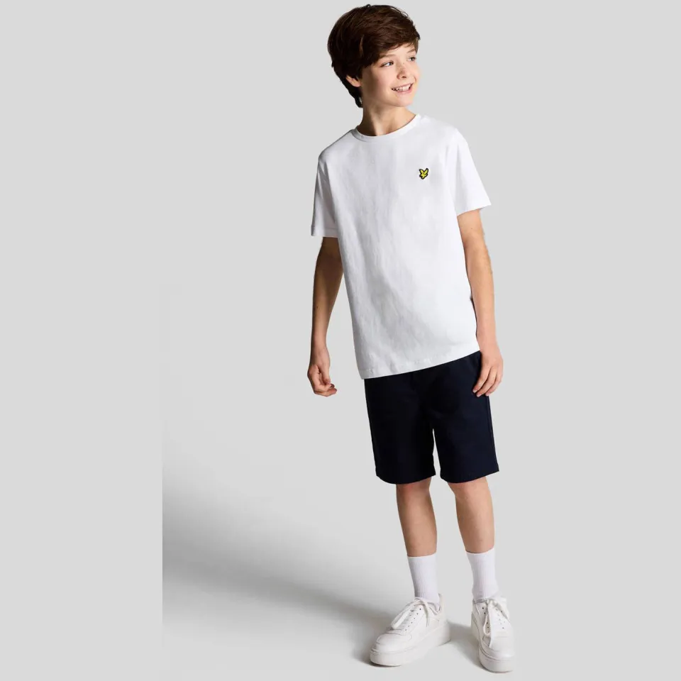 Lyle & Scott TSB2000V t-shirt wit, foto 4