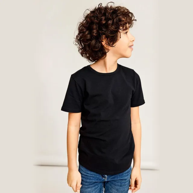 NAME IT T-shirt zwart (set van 2)
