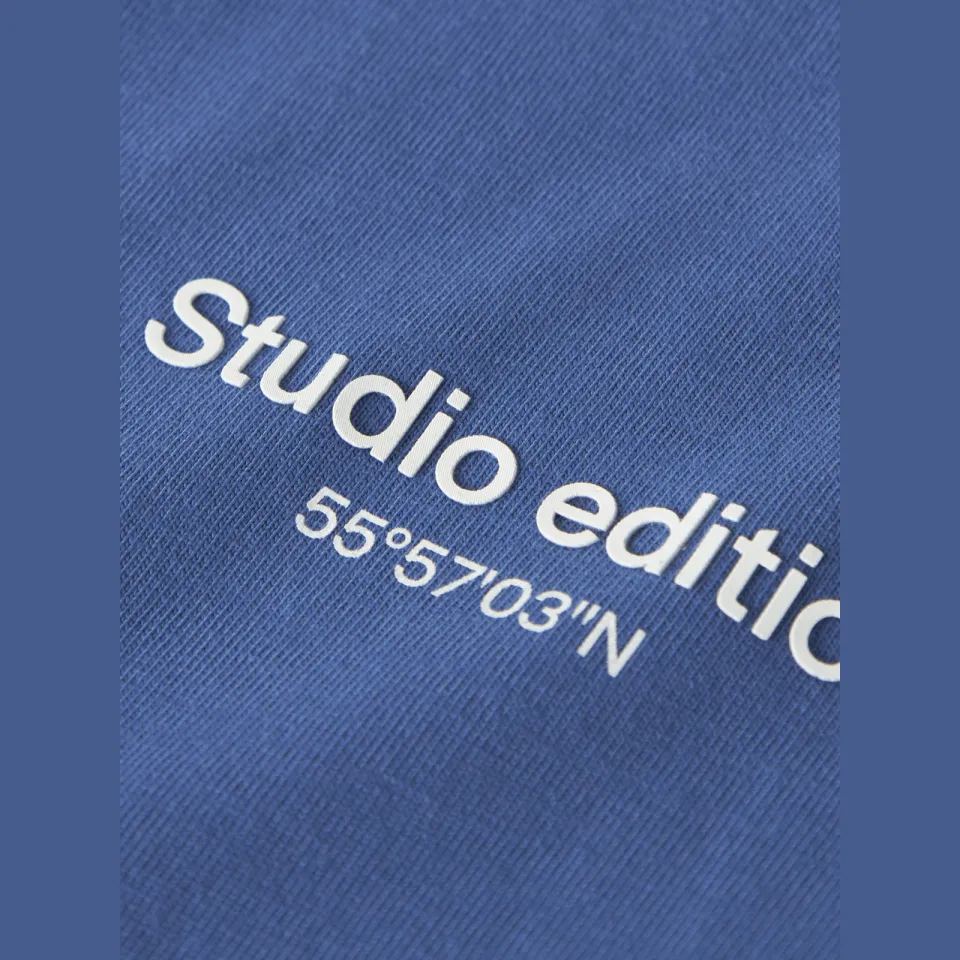 NAME IT t-shirt blauw met tekstopdruk, foto 6