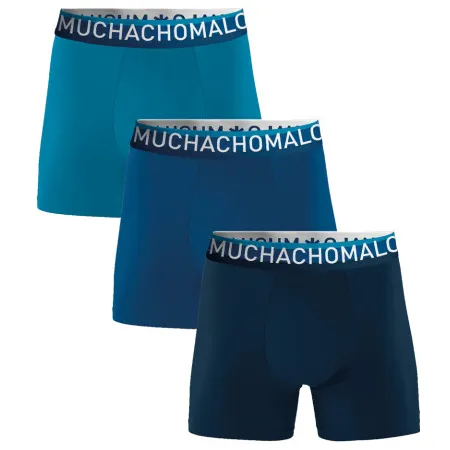 Muchachomalo Heren 3-pack boxershorts Blauw