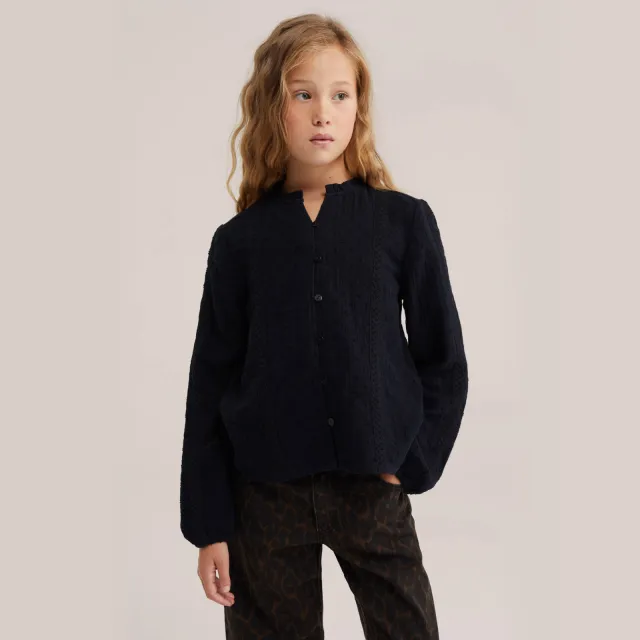 WE Fashion blouse zwart, foto 5