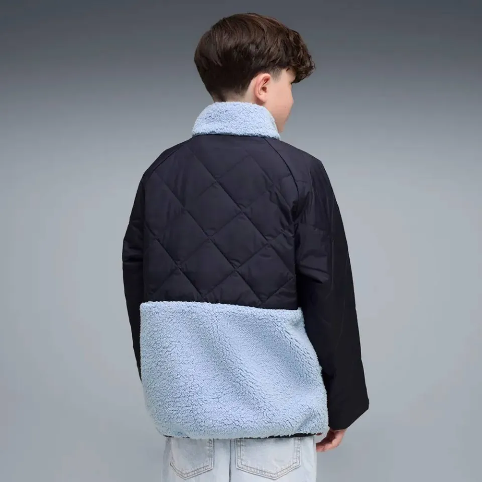 Puma sherpa gewatteerde jas blauw, foto 6