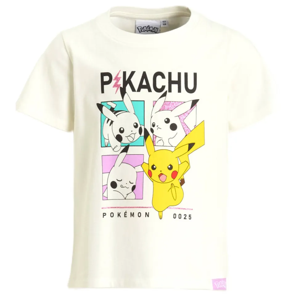 Anytime Pokémon T-shirt off-white, foto 2