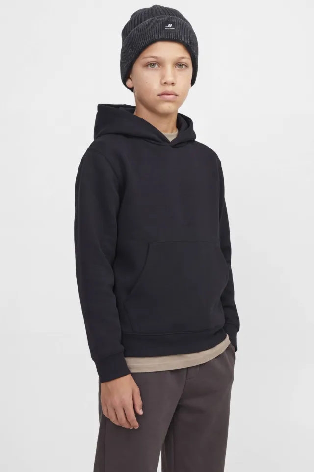 Jack & Jones JUNIOR scuba hoodie - zwart