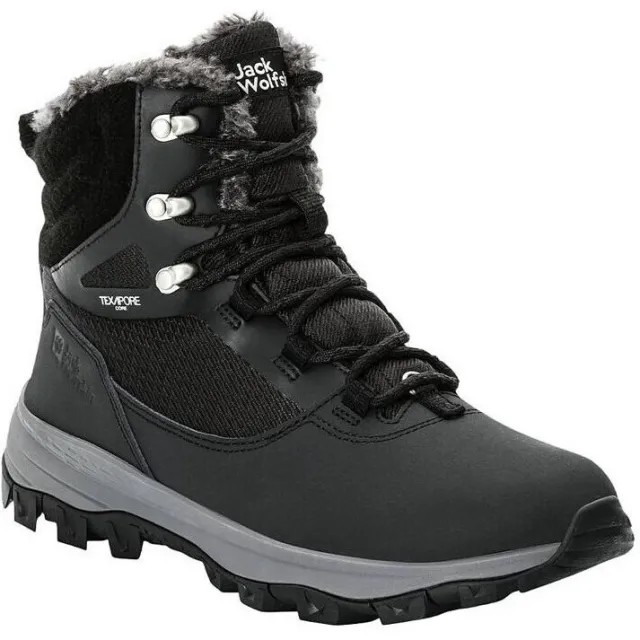 Jack Wolfskin Wandelschoenen Jack Wolfskin Everquest High Texapore Zwart/Grijs