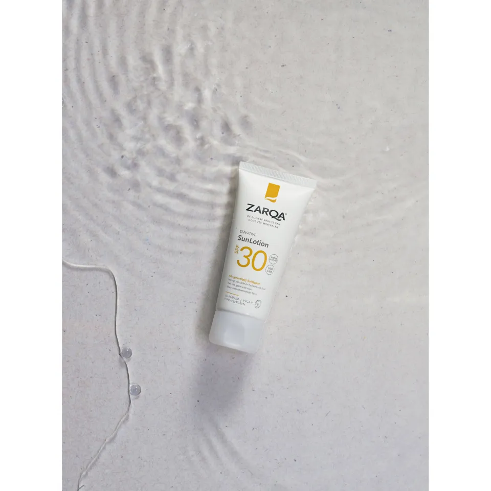 Zarqa Sensitive SunLotion zonnebrand SPF30, foto 5