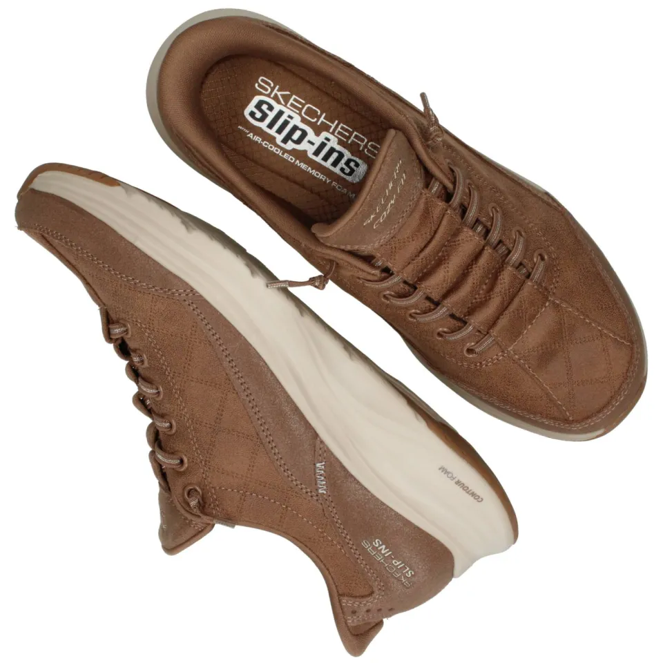 Skechers Slip-Ins Contour Foam sneakers cognac, foto 5