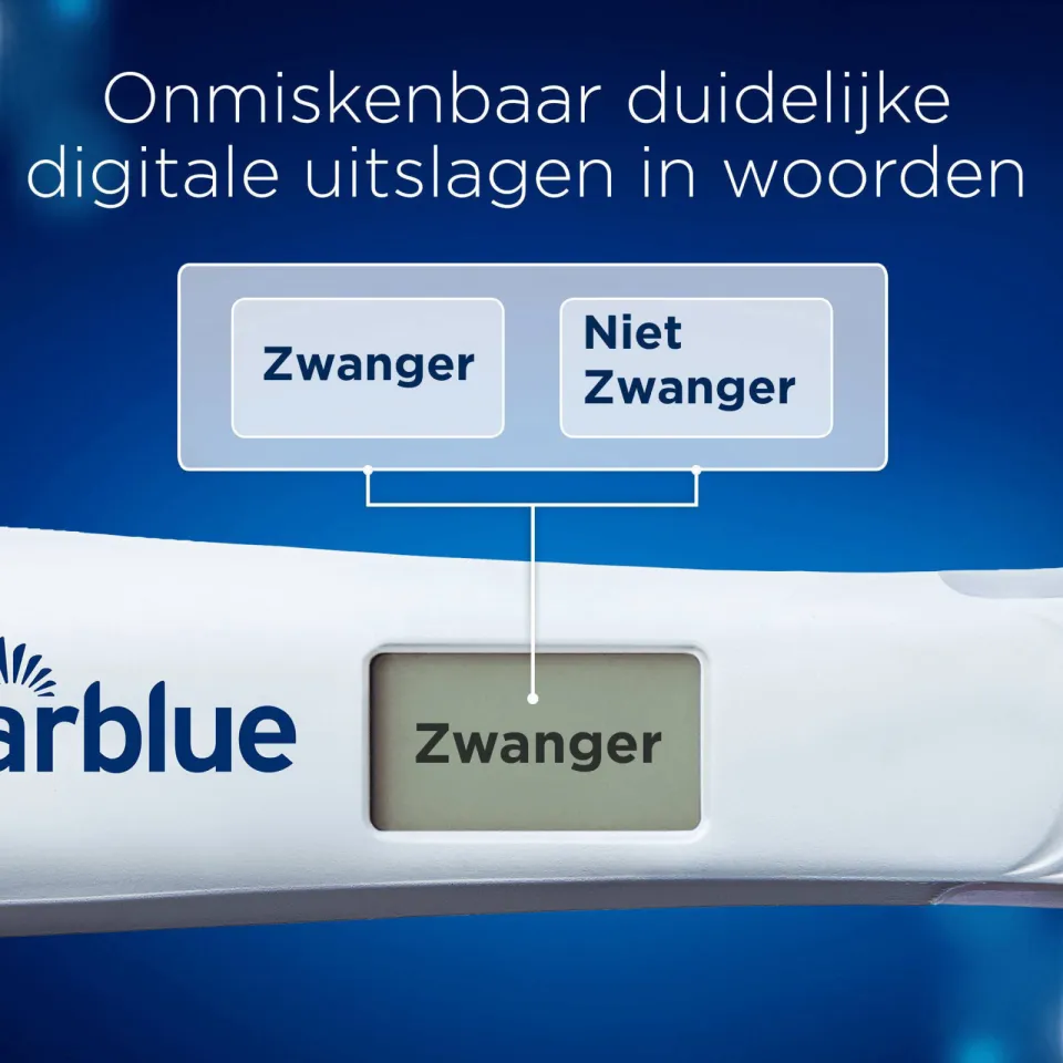 Clearblue digitaal ultravroeg zwangerschapstest, foto 5