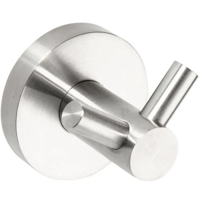 Sapho Dubbele Handdoekhaak Sapho X-Steel 5.5x6 cm Geborsteld RVS