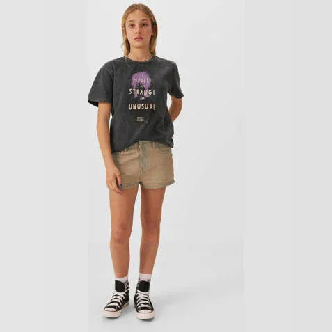 Coolcat Celine denim short overdye