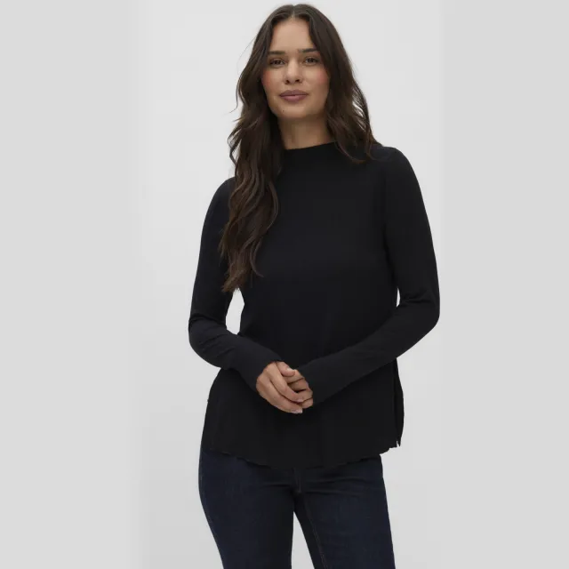 Mamalicious zwangerschaps longsleeve zwart