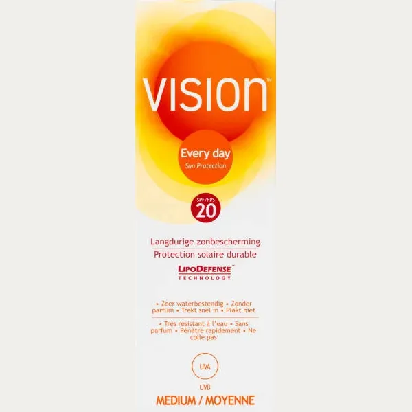 Vision Everyday zonnebrandcrème SPF20, foto 2