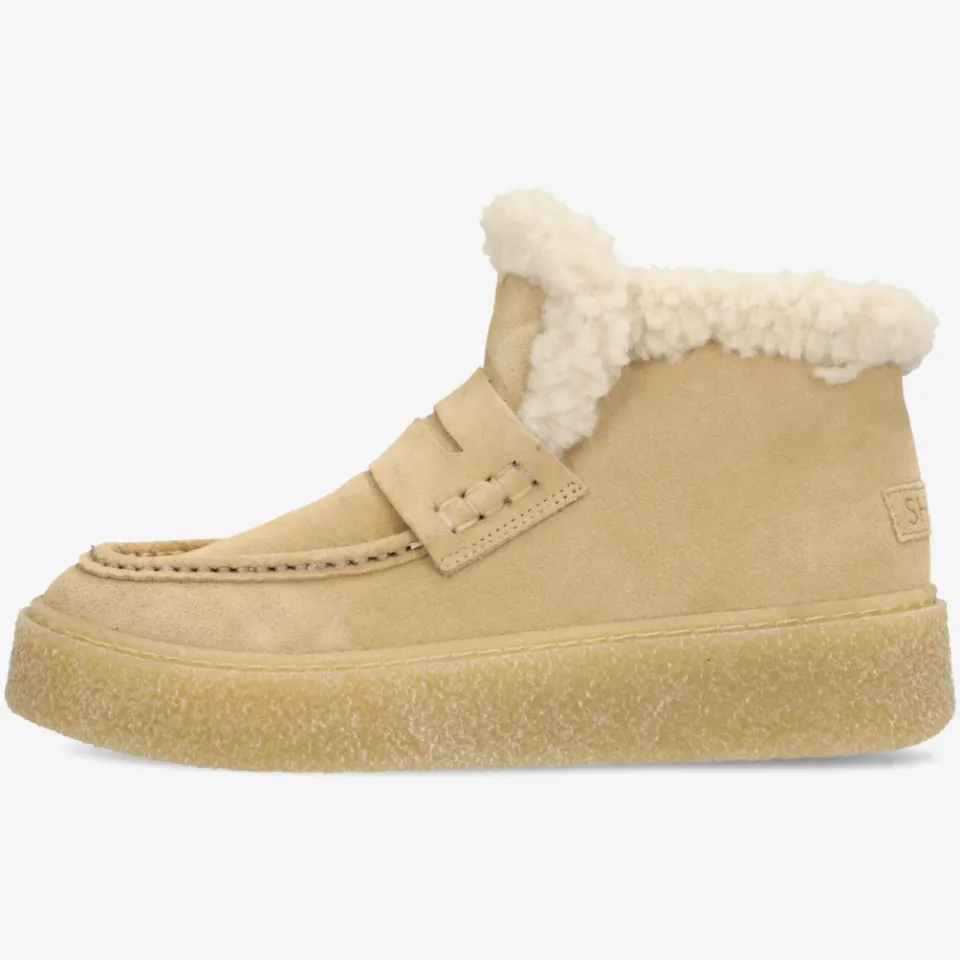 Shabbies Amsterdam SENNA ANNA Ankle boot suede Sand, foto 5