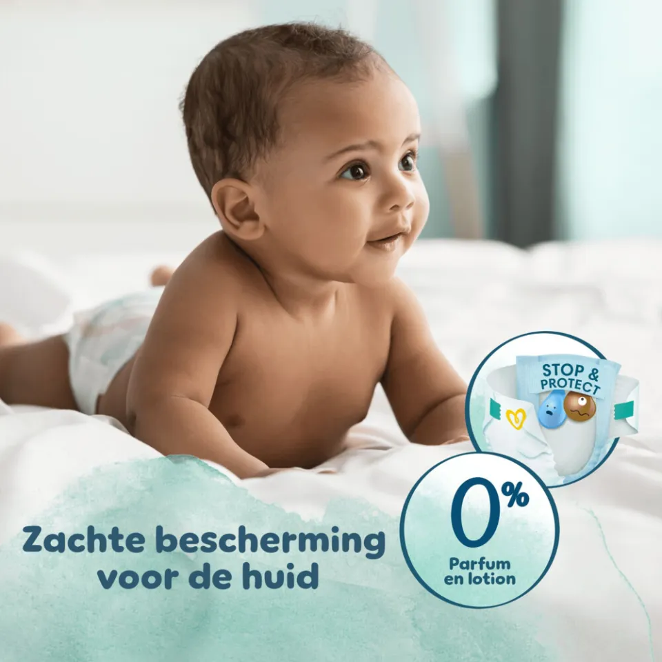 Pampers Harmonie Maat 6 maandbox - 144 luiers - 13kg+, foto 4