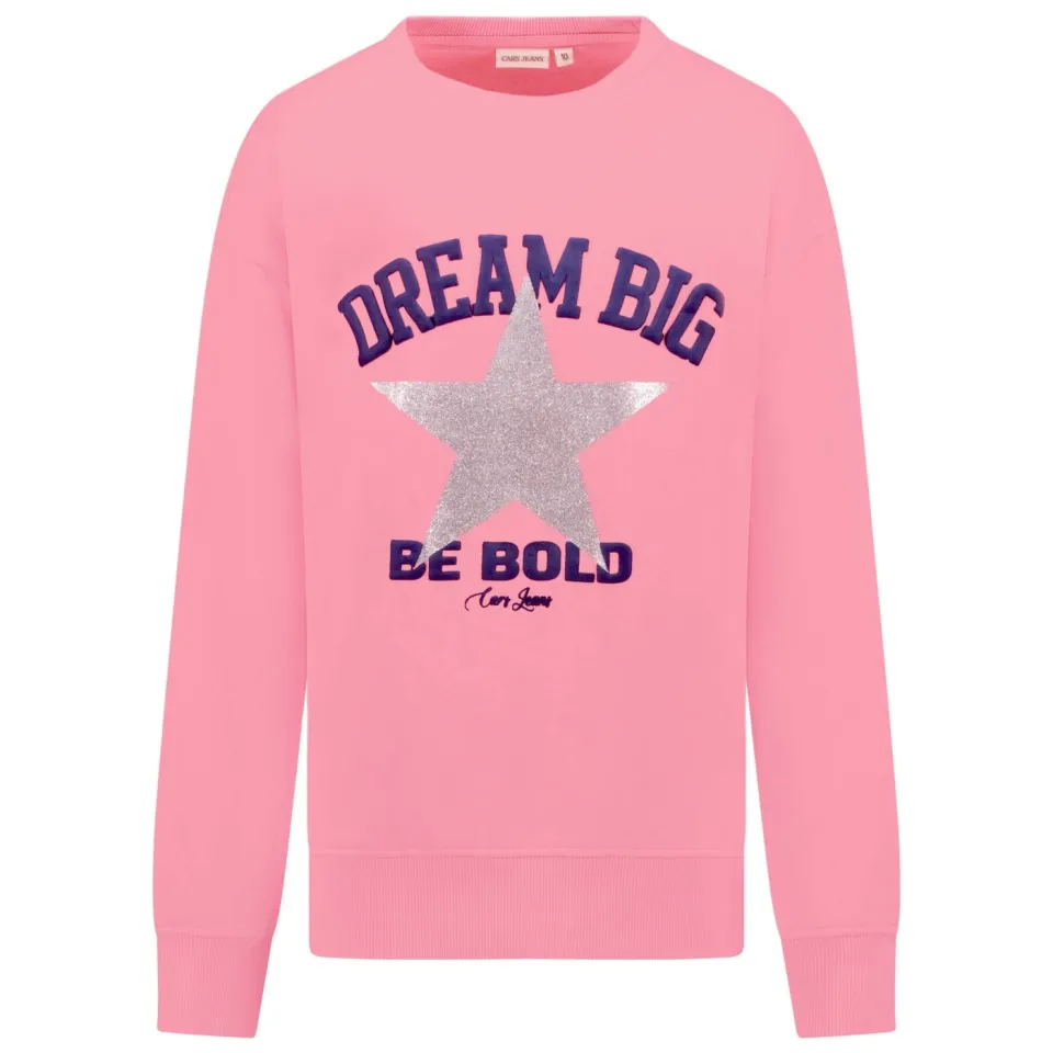 Cars sweater met print - roze/paars, foto 2