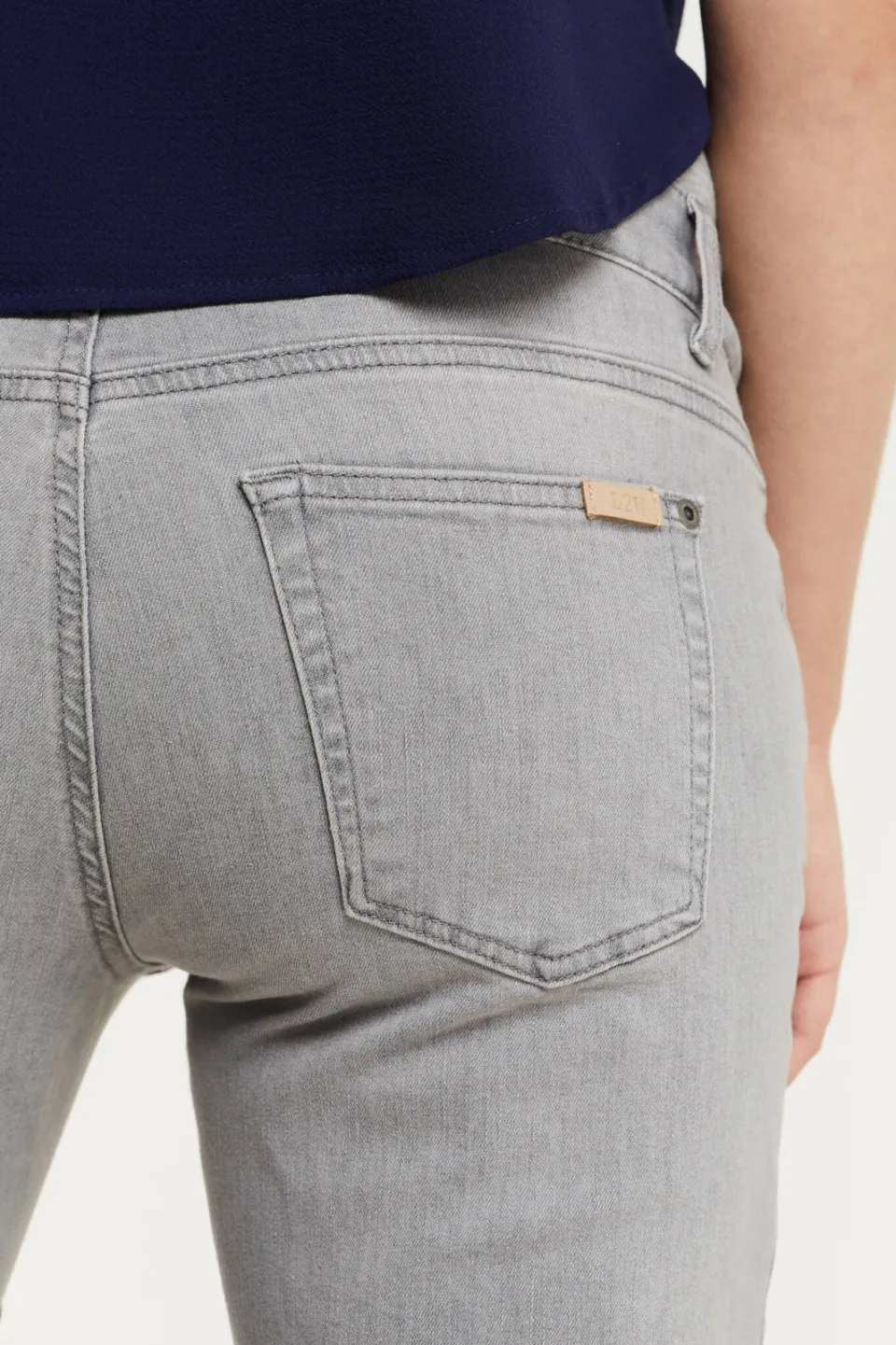 LOVE2WAIT mom zwangerschapsjeans Norah grijs, foto 4