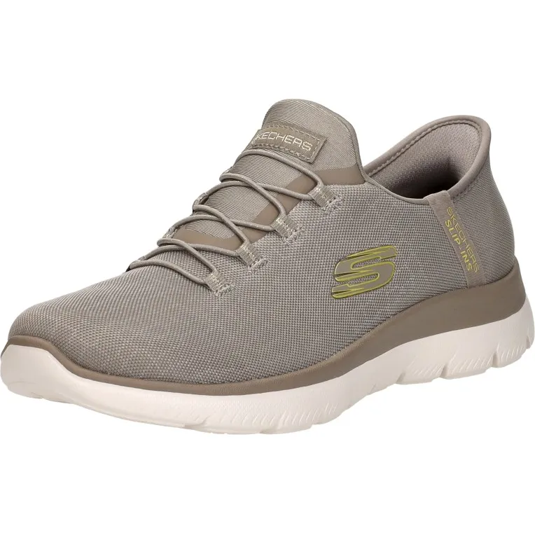 Skechers Summits Classy Night slip-in sneakers taupe, foto 3