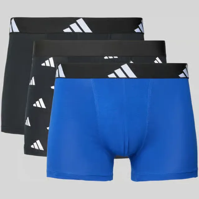 Adidas Active Flex Cotton boxershort 3-pack zwart