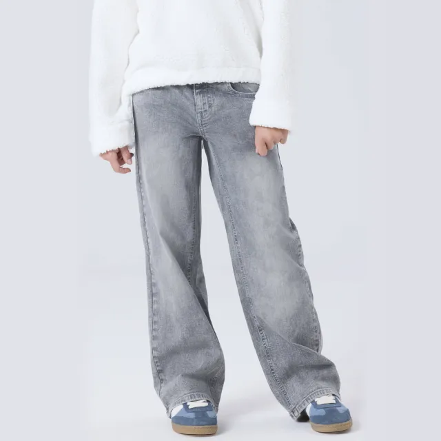 NAME IT KIDS NKFROSE wide leg jeans - grijs, foto 3