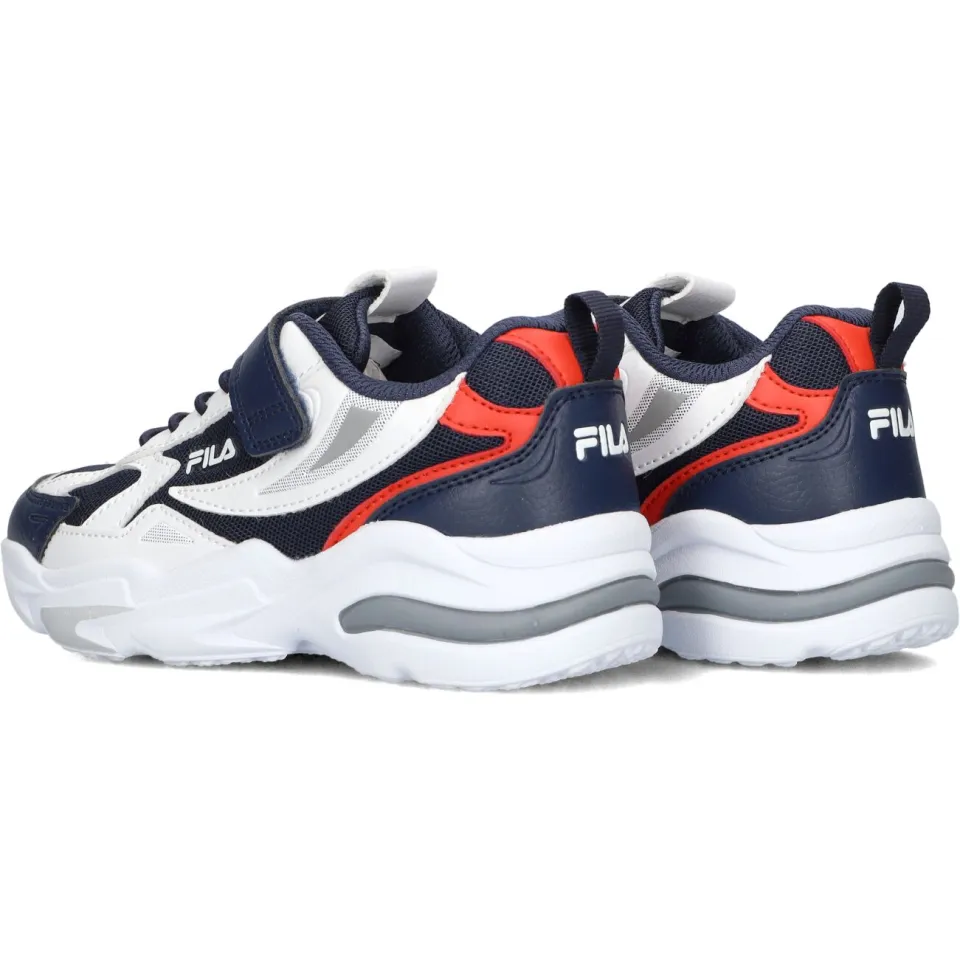 Fila Madrun Velcro sneakers wit/blauw, foto 6