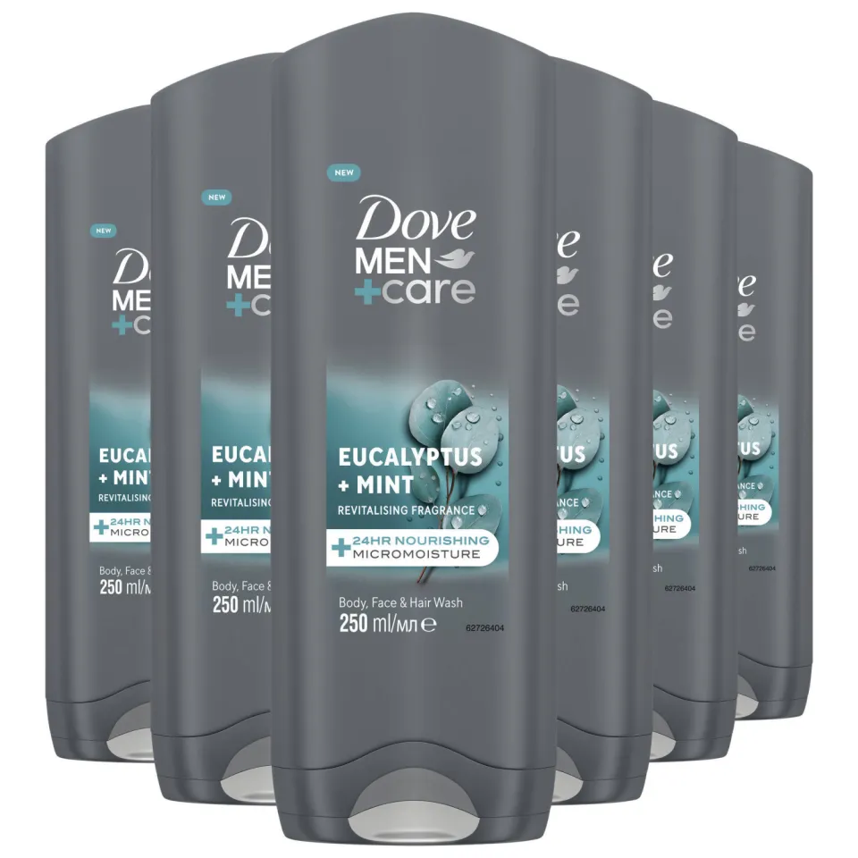 Dove Men+Care Eucalyptus + Mint 3-in-1 douchegel
