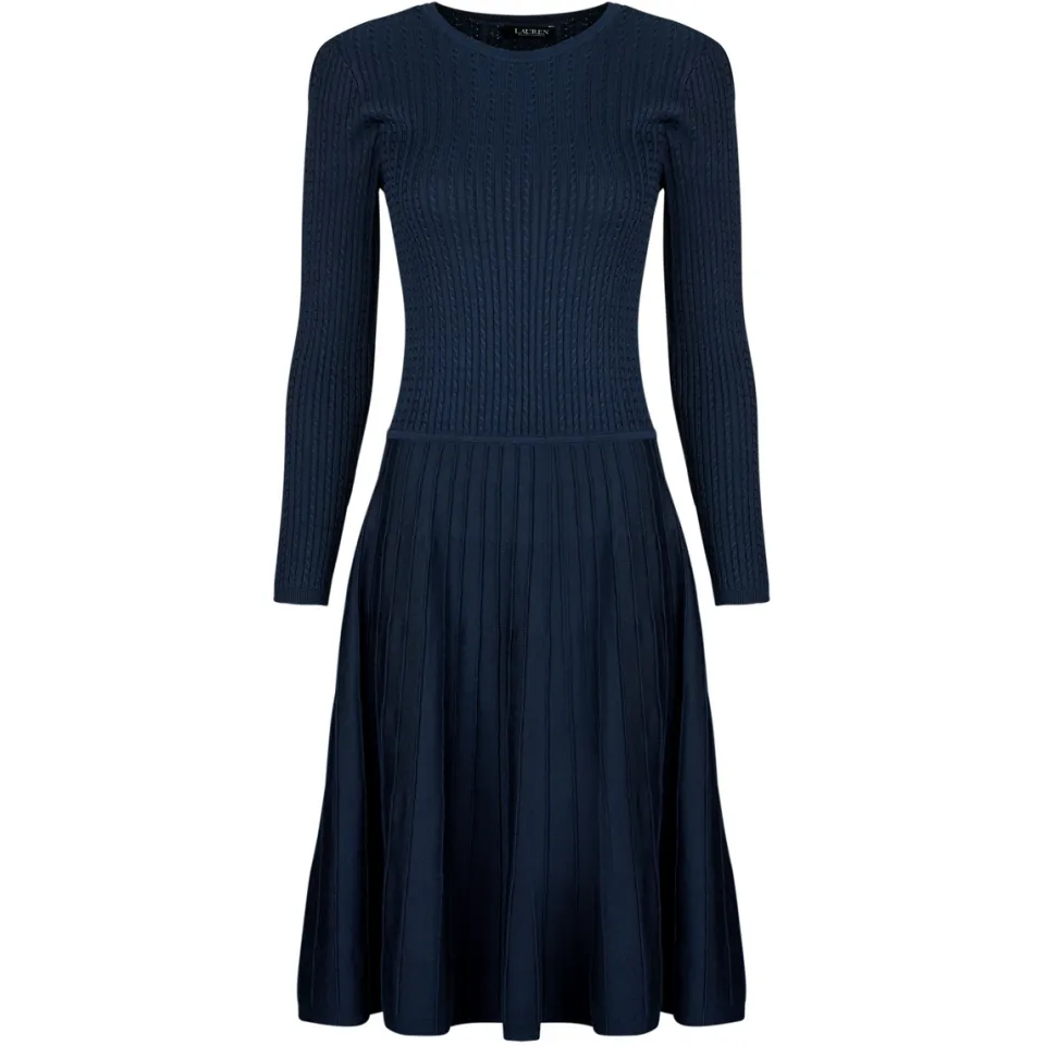 Lauren Ralph Lauren DEVLYN jurk marineblauw, foto 3
