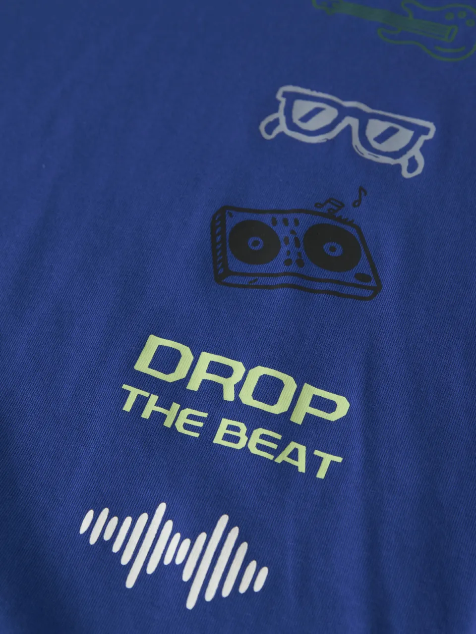 NAME IT longsleeves met tekst set van 3 groen blauw zwart, foto 6