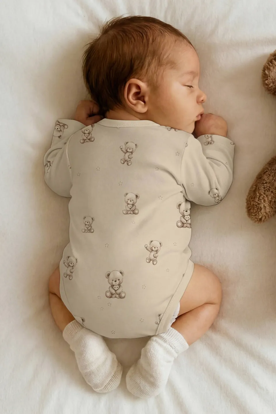 s.Oliver romper met print - ecru