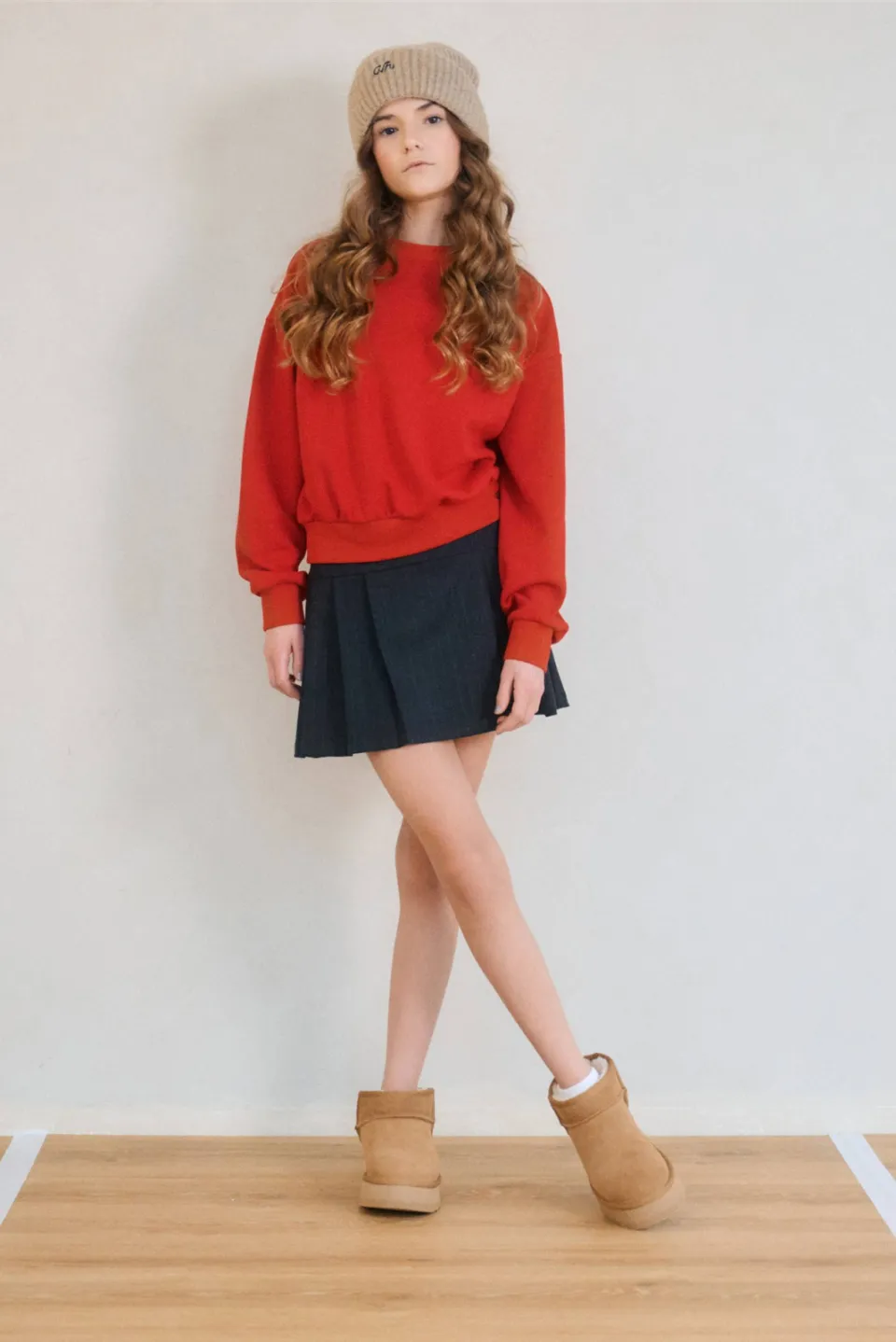 NoBell’ sweater rood, foto 4
